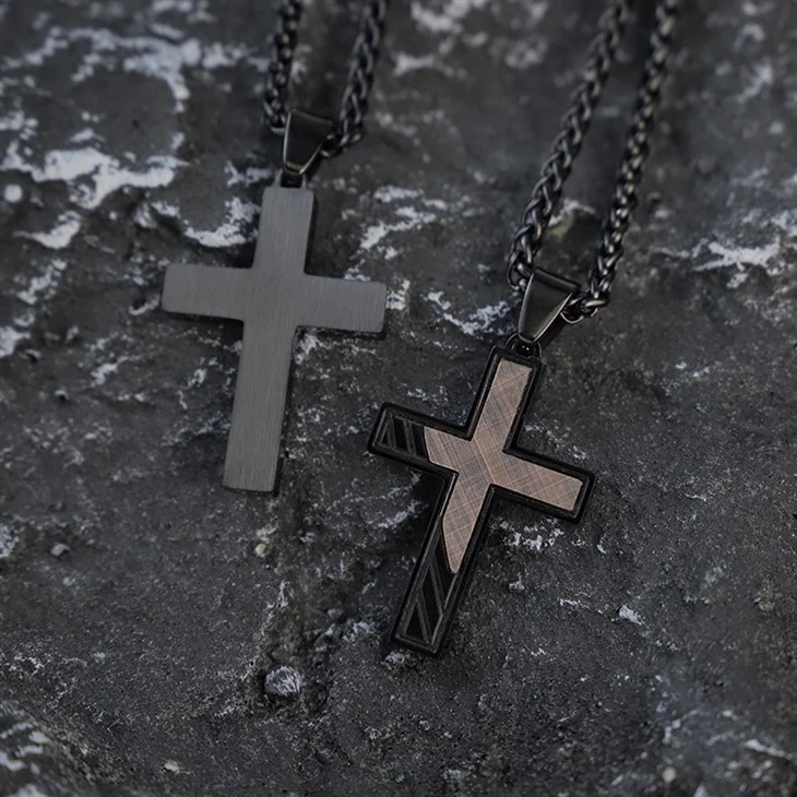 Men's cross necklace  02