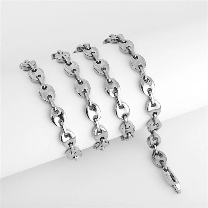 Stainless Steel Oval Link Chain Necklace Stainless Steel Oval Link Chain Necklace